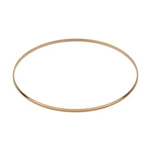 النگو طلا کم اجرت 18 عیار زنانه گالری طلای اشکان مدل آینه ای سایز 3